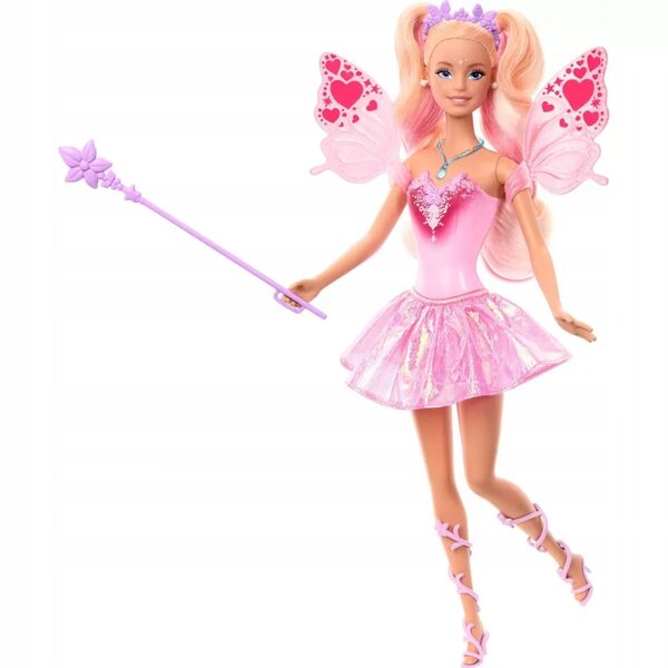 Barbie Zauberfee mit Flügeln und farbwechselndem Kleid – Kinderspielzeug