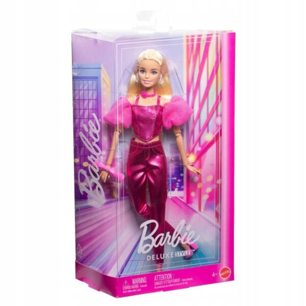Barbie-Deluxe-Stil mit metallischem Korsett und Organza-Ärmeln