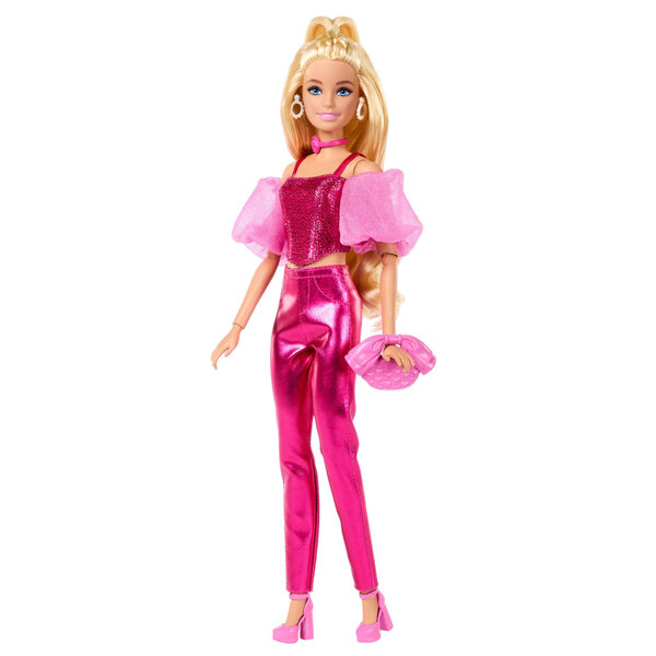 Barbie-Deluxe-Stil mit metallischem Korsett und Organza-Ärmeln