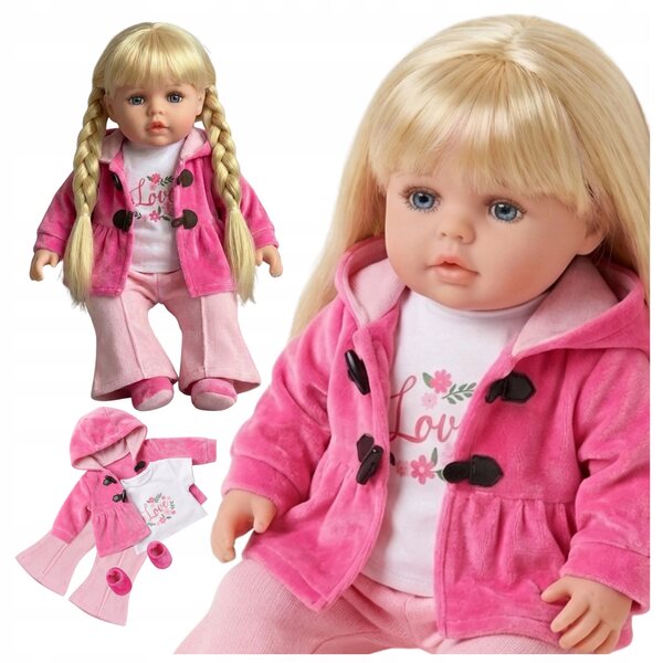 Bambolotto Interattiva Happy Kiddo 56 cm Morbida, Parla e Canta in 2 Lingue