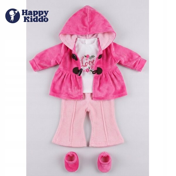 Bambolotto Interattiva Happy Kiddo 56 cm Morbida, Parla e Canta in 2 Lingue