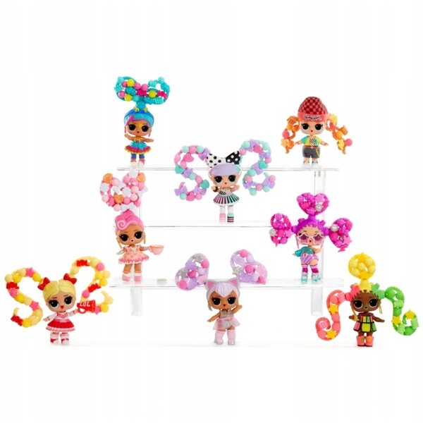 LOL Surprise-haarkralen: kralenpoppen en stylingaccessoires