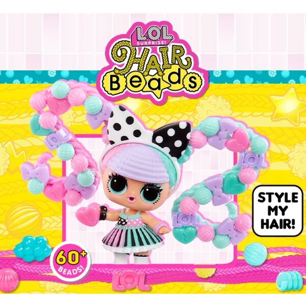 LOL Surprise-haarkralen: kralenpoppen en stylingaccessoires