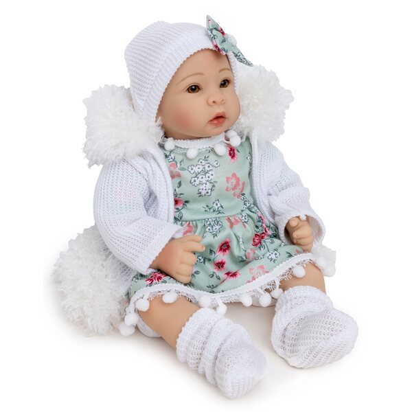 Doris Interactive 40 cm Puppe mit Geräuschen und Zubehör, 3+ Jahre