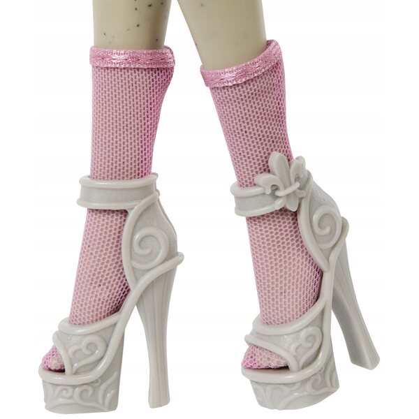 Monster High Rochelle Goyle – Original samlerdukke med tilbehør og Roux