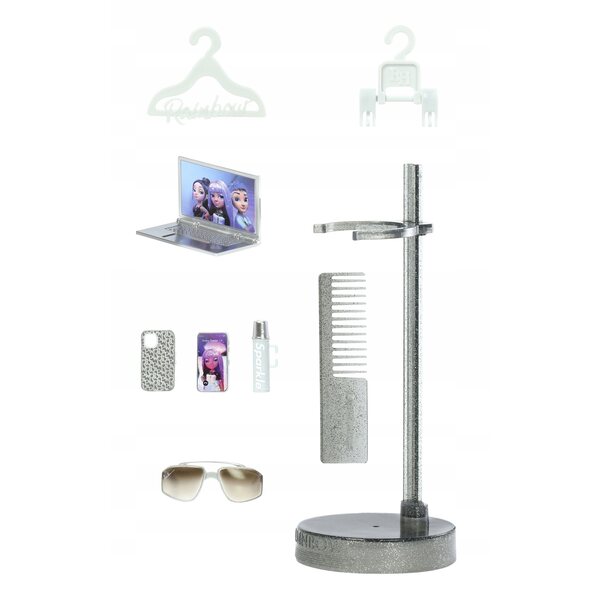 Rainbow High Fashion Aidan Russell Purple - Bambola Moda per Bambini 4+ Anni