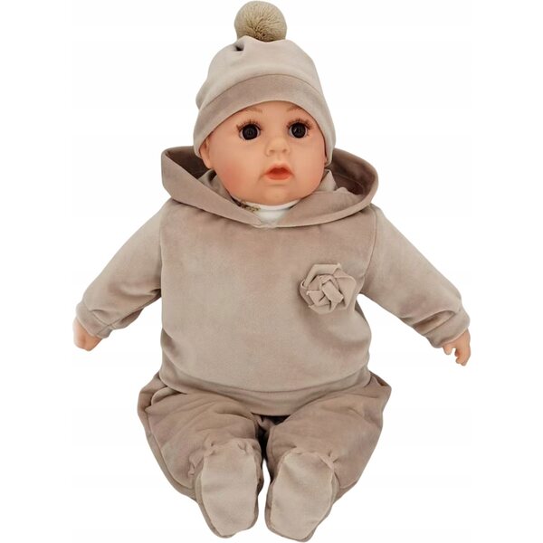 Baby Doll Parla e Canta in Polacco 45 cm + Ciuccio e Biberon - MarioToys