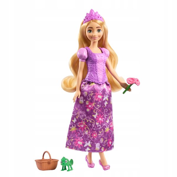 Disney Princess Rapunzel Story Puppe 2 in 1 mit Modeaccessoires