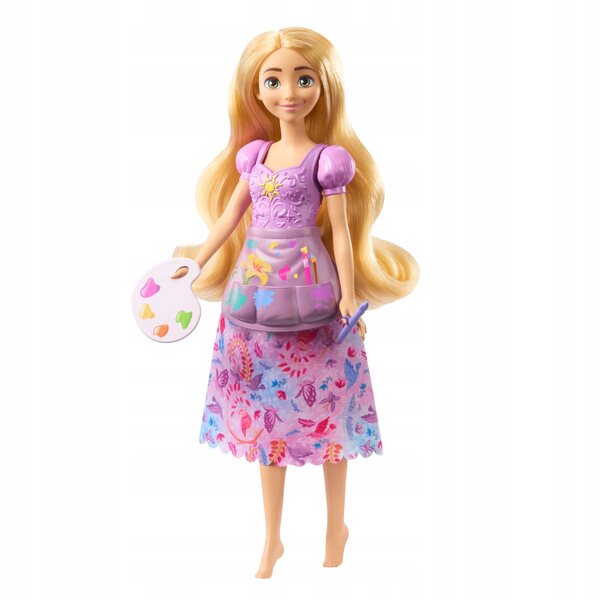 Disney Princess Rapunzel Story Puppe 2 in 1 mit Modeaccessoires
