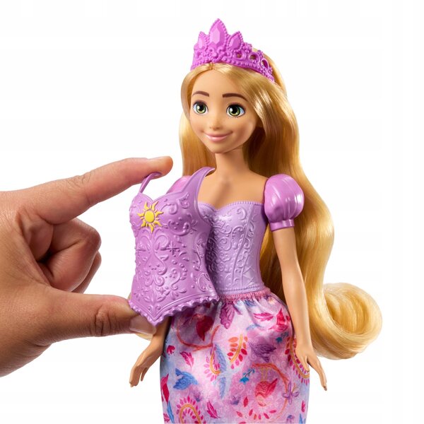 Disney Princess Rapunzel Story Puppe 2 in 1 mit Modeaccessoires