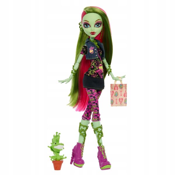Poupée de collection originale Monster High Venus McFlytrap avec accessoires