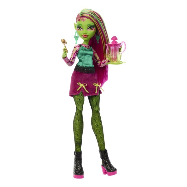 Lutka Monster High Venus McFlytrap 29 cm s dodacima i preko 19 iznenađenja