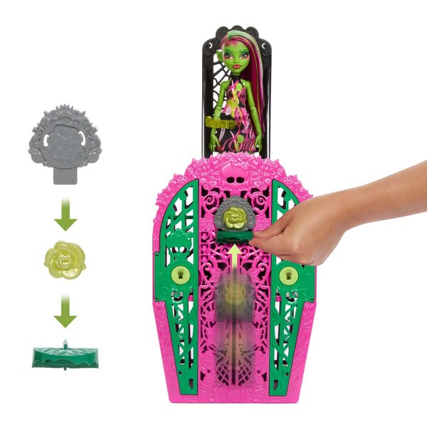 Lutka Monster High Venus McFlytrap 29 cm s dodacima i preko 19 iznenađenja