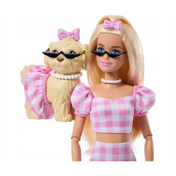 Barbie Twinning Looks mit Piesek und Accessoires, abgestimmte Mode für Kinder