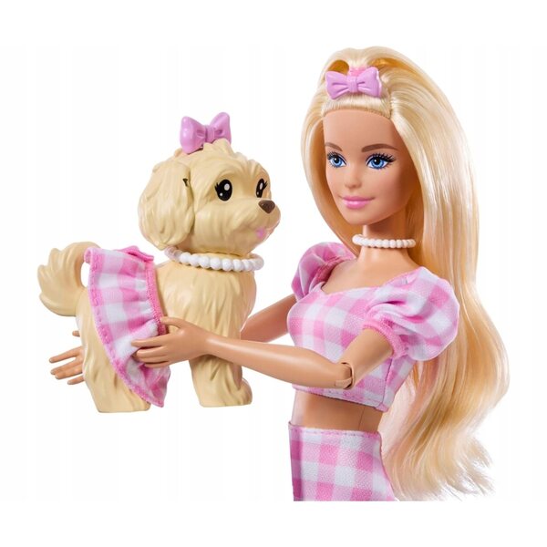 Barbie Twinning Looks mit Piesek und Accessoires, abgestimmte Mode für Kinder