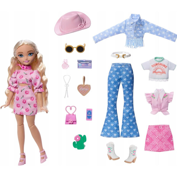 Barbie Dream Besties Festival: Set mit 2 Puppen und Malibu Fashion Outfit
