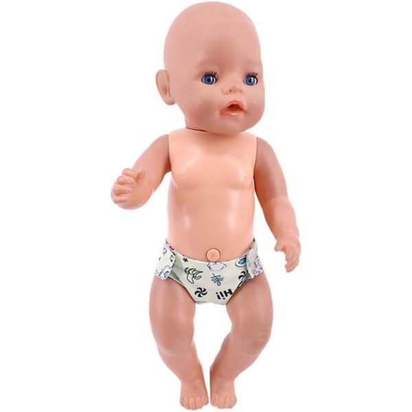 Höschen für American Doll 46 cm mit Katzenaufdruck - Lässige Unterwäsche Uteruik