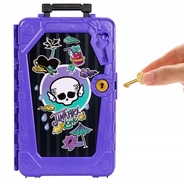 Monster High Jinafire Long 32 cm con Accessori Set Vacanze per Bambini 4+