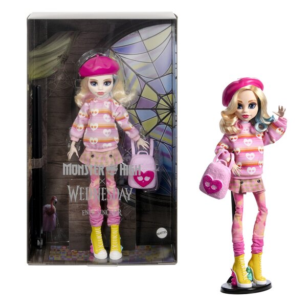 Monster High x Wednesday Enid Sinclair Werwolf-Sammelpuppe HXJ05