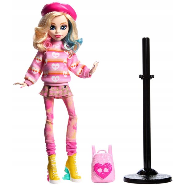 Monster High x Kolmapäev Enid Sinclairi kogutav libahunnikukk HXJ05