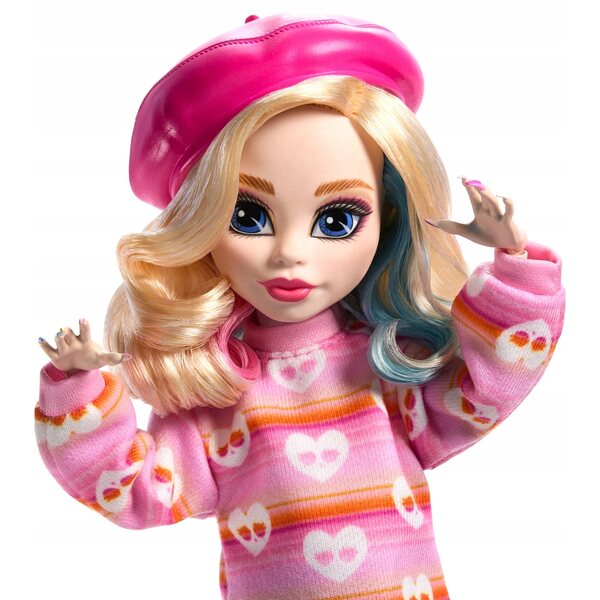Monster High x Kolmapäev Enid Sinclairi kogutav libahunnikukk HXJ05
