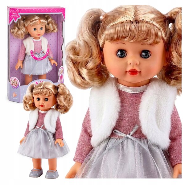 Bambola Julka 33 cm - Interattiva Baby che cammina, parla e canta PL