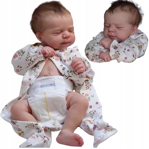 Bambola Reborn Baby Companion 49cm in Silicone Ultra Realistica e Morbida