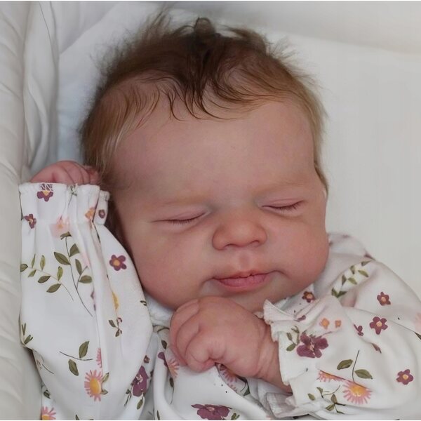 Bambola Reborn Baby Companion 49cm in Silicone Ultra Realistica e Morbida