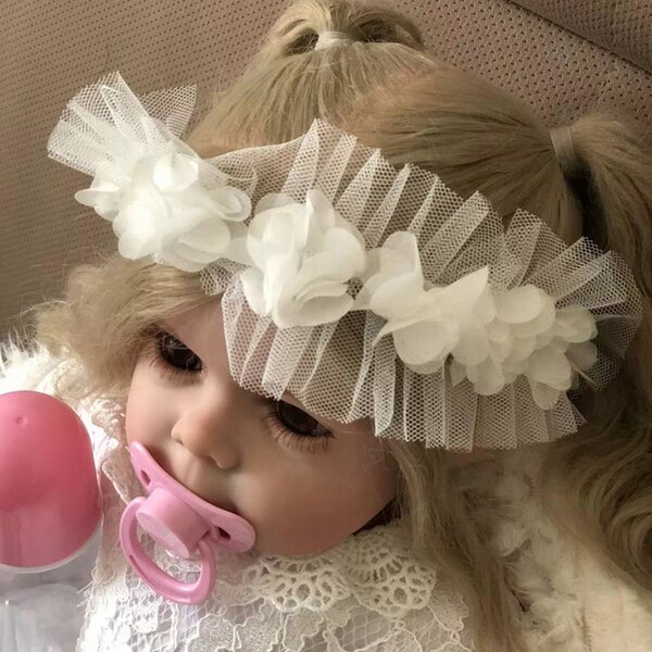 Bambola Reborn 55 cm Rosalie - Bambola realistica in silicone per bambini 3+