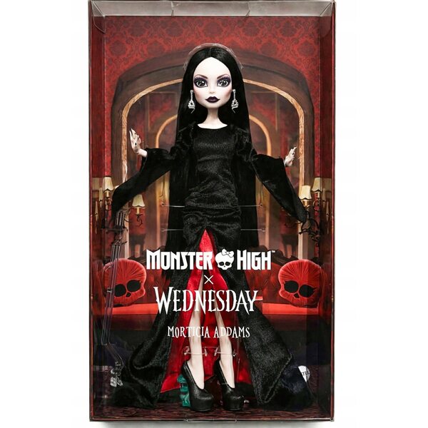 Monster High Morticia Addams Lala kolekcjonerska JLK99