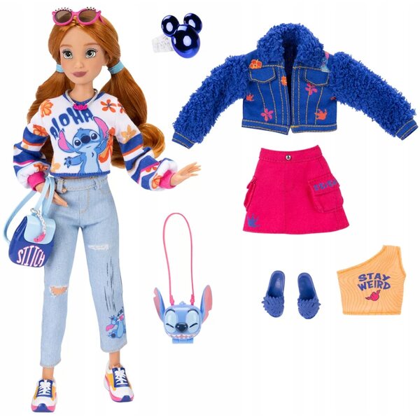 Bambola Disney Stitch da 30 cm con accessori e vestiti Jakks Pacific