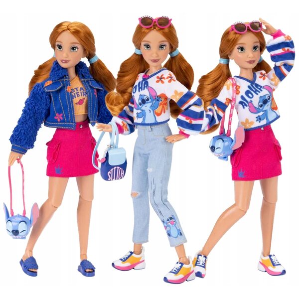 Bambola Disney Stitch da 30 cm con accessori e vestiti Jakks Pacific