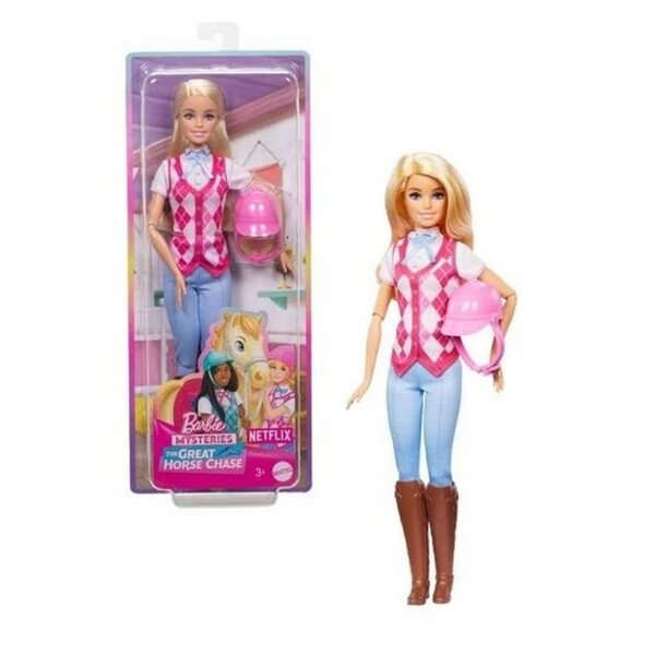 Barbie Malibu Jockey 30 cm mit Reitbekleidung und Zubehör