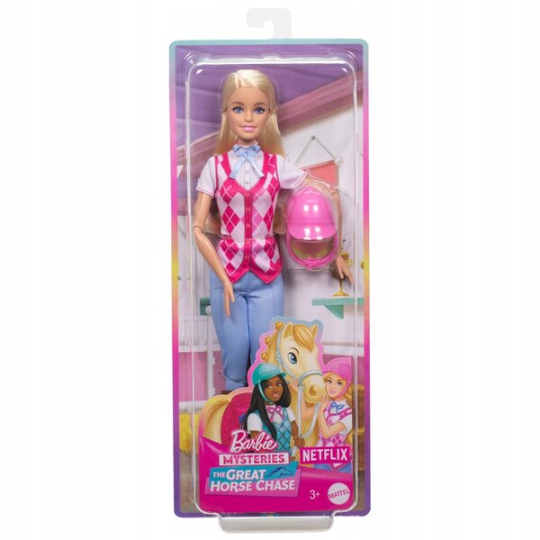 Barbie Malibu Jockey 30 cm mit Reitbekleidung und Zubehör