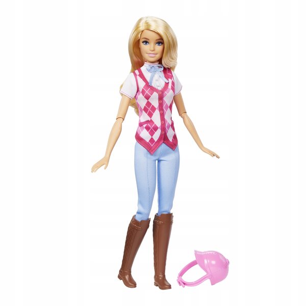 Barbie Malibu Jockey 30 cm mit Reitbekleidung und Zubehör
