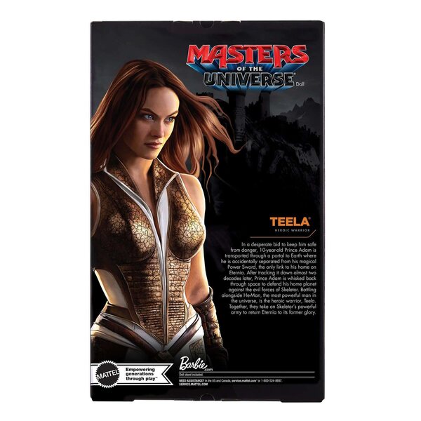 Barbie Signature Masters of the Universe Teela, 29 cm große Sammlerpuppe