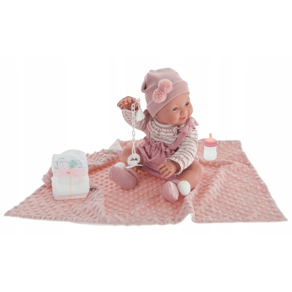 Laletta Mia 42 cm mit Siusù-Funktion und Antonio Juan-Zubehör für Kinder ab 3 Jahren