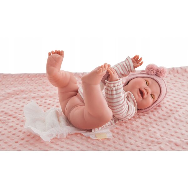 Laletta Mia 42 cm mit Siusù-Funktion und Antonio Juan-Zubehör für Kinder ab 3 Jahren