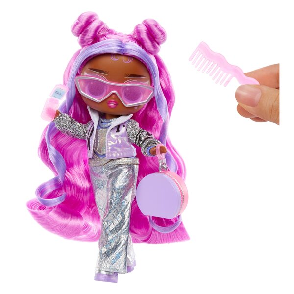 L.O.L. Überraschung! Winter Tweens Violet Snow – 24,5 cm große Modepuppe für Kinder ab 3 Jahren
