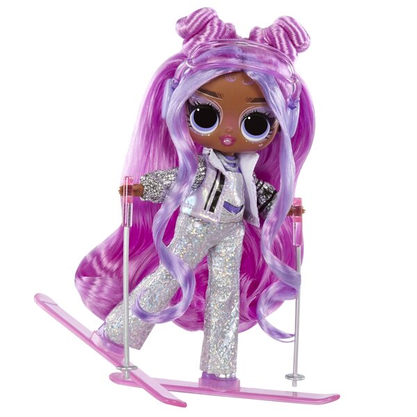 L.O.L. Überraschung! Winter Tweens Violet Snow – 24,5 cm große Modepuppe für Kinder ab 3 Jahren