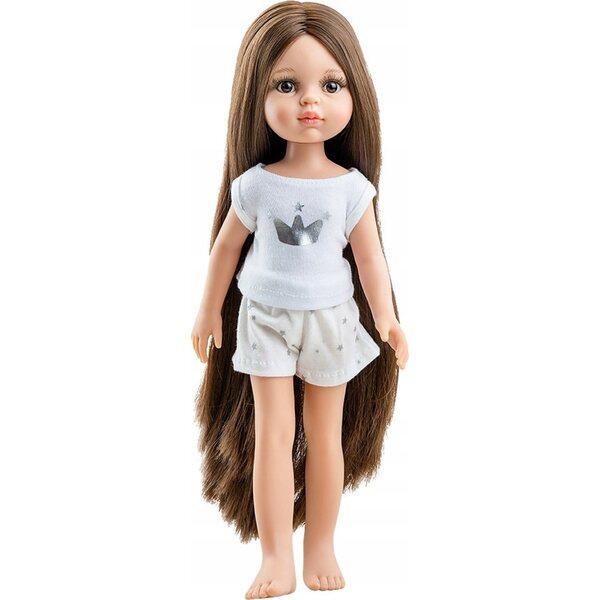 Paola Reina Carol 32 cm - Poupée espagnole avec pyjama de haute qualité