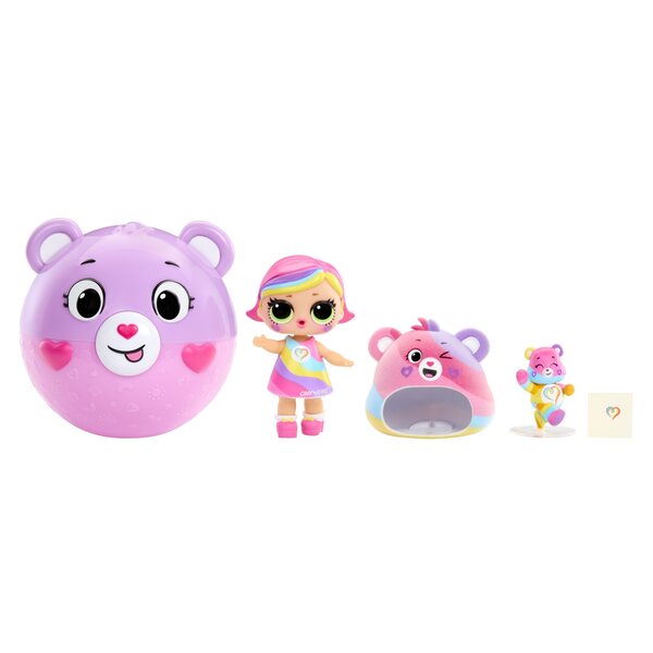 L.O.L. Überraschung! Care Bears Tots – Sammlungspuppe mit Zubehör und Teddybär