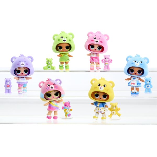 L.O.L. Überraschung! Care Bears Tots – Sammlungspuppe mit Zubehör und Teddybär