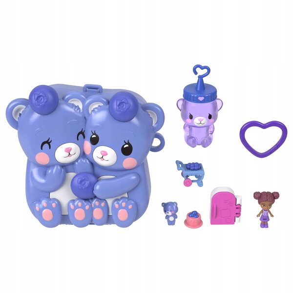 Polly Pocket Jagodowe misie Комплект компактна игра за деца 4+