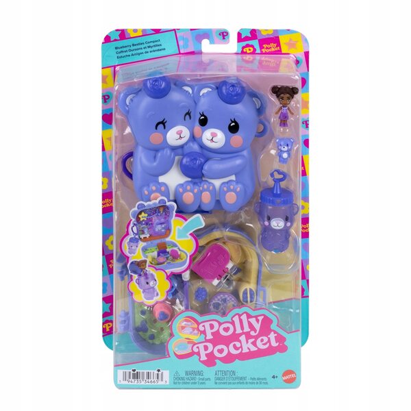 Polly Pocket Jagodowe misie Set jeu compact pour les enfants 4+