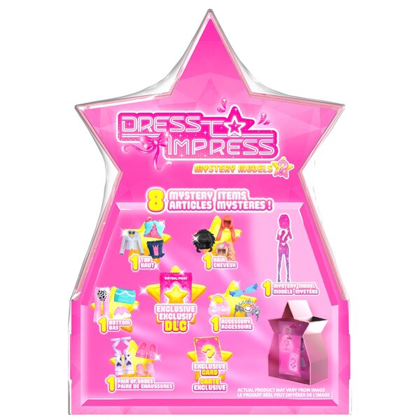 Dress To Impress Minipuppe 10 cm mit Zubehör - Spiel für Kinder ab 6 Jahren
