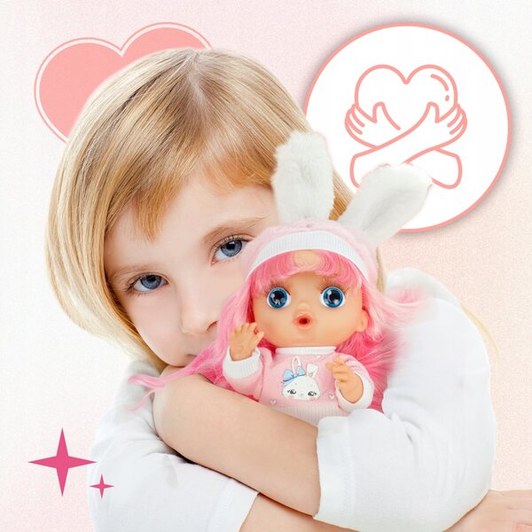 Bambola Bobas 30 cm con Vestiti, Accessori e Gattino MalPlay per Bambine