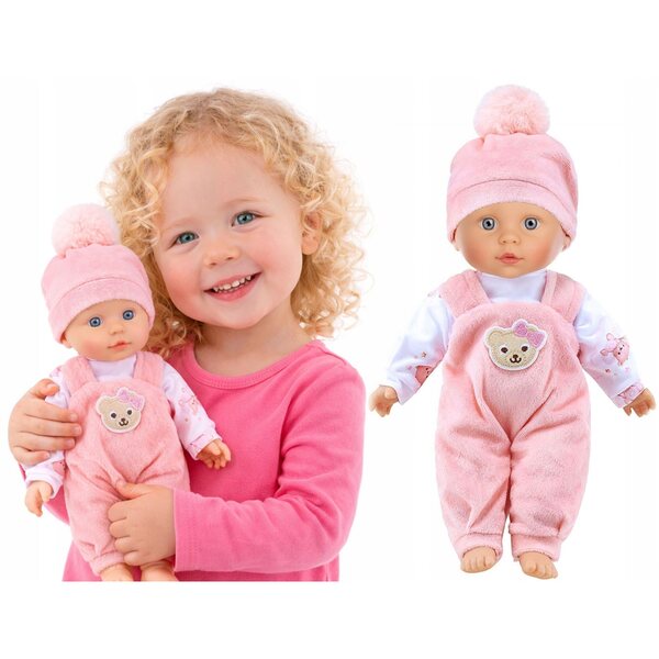 Interaktive 32 cm große Julka-Puppe, die Polnisch und Englisch spricht. Smily Play