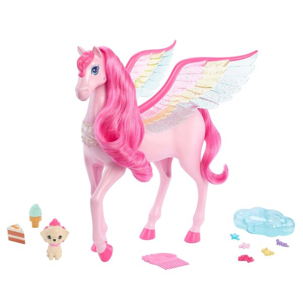 Pegasus Barbie Szczypta Magii розов с интерактивни светлини и звуци Mattel