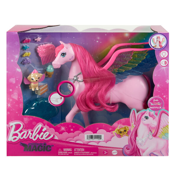 Pegasus Barbie Szczypta Magii розов с интерактивни светлини и звуци Mattel